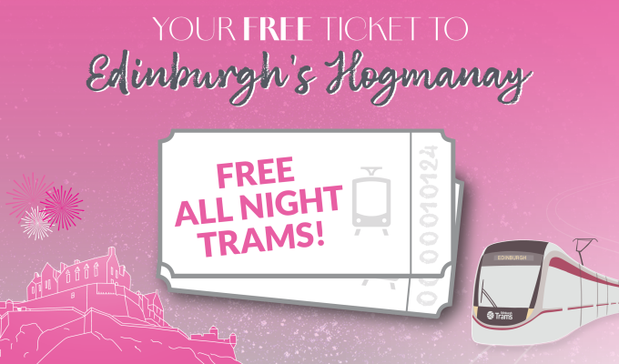 Free trams for city’s world-famous Hogmanay